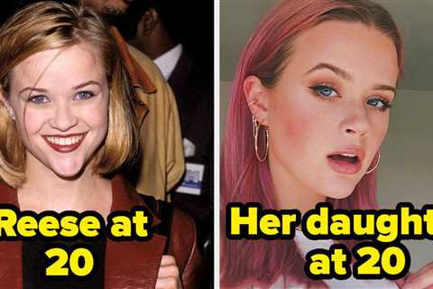 25 Celebrities And Their Children At Approximately The Same Age Who Are Dead Ringers For Each Other