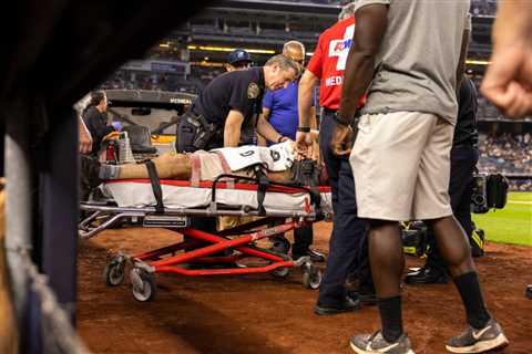 Yankees cameraman Pete Stendel suffered orbital fracture on throw from Orioles’ Gunnar Henderson