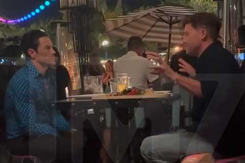 Tom Sandoval & Tom Schwartz Have Heated Talk During 'Vanderpump' Filming