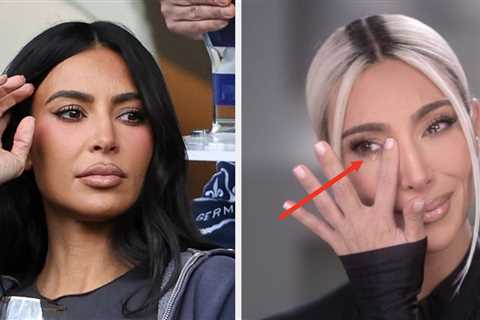 Kim Kardashian Finally Addressed The Viral Theory That She Faked A Crying Scene In “The..