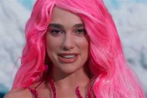 People Are Dragging Dua Lipa's Mermaid Barbie Wig, But It 100% Makes Sense Why It Looks So Bad