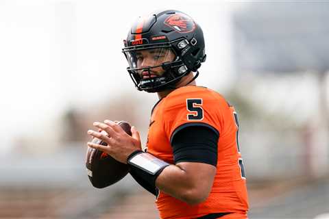 Oregon State quarterback DJ Uiagalelei drafted by Dodgers