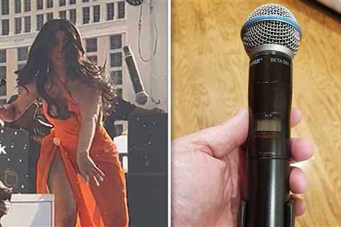 Cardi B Microphone From Las Vegas Toss For Sale on eBay, Benefitting Charity