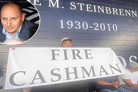 ‘Fire Cashman’ sign guy details harassment by Yankee Stadium security