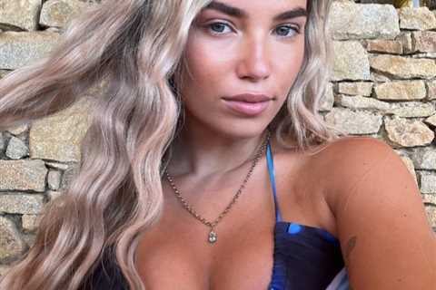Love Island’s Lana Jenkins looks stunning as she poses in barely-there bikini after split from Ron..