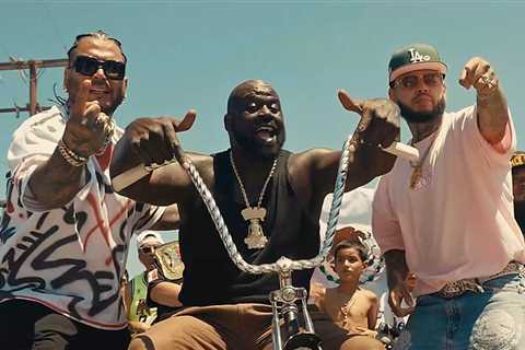 Shaq Collabs W/ L.A. Rap Group Coyote, Drops New Song, '3 Lokos'