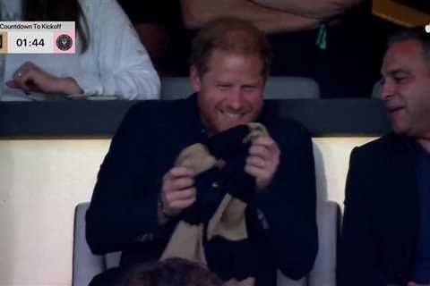 Excited Prince Harry Watches Messi Lead Inter Miami in Star-Studded Win