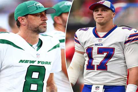 Jets vs. Bills prediction, pick for ‘Monday Night Football’: Aaron Rodgers, Josh Allen duel