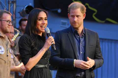 ‘Awkward’ Prince Harry and Meghan Markle reveal hints about their relationship as pair reunite..