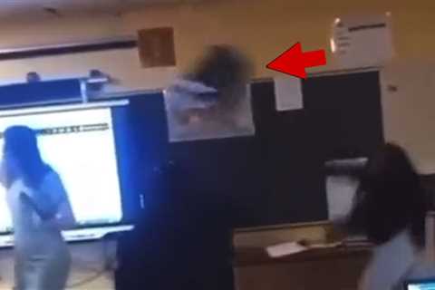 New Video Shows Michigan Teacher Getting Knocked Out by Chair