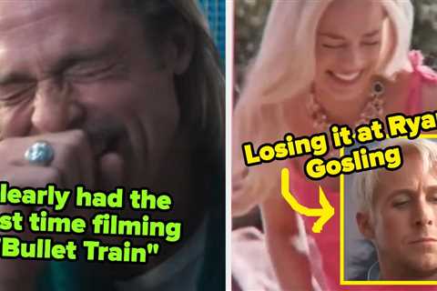 25 Actors Who Absolutely Lost It During These Hilarious TV And Movie Scenes