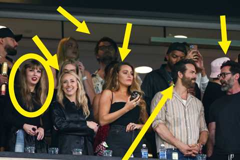 Taylor Swift Showed Up With A Buttload Of Famous People To The Chiefs Game, And Here's Who Got The..
