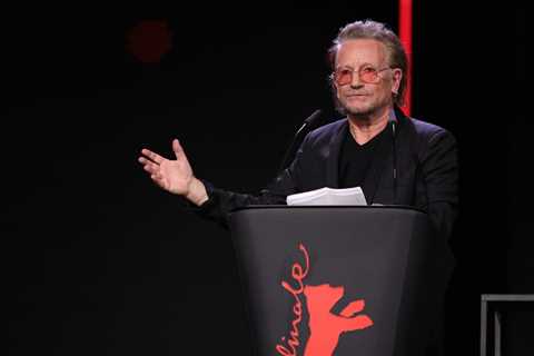 Bono Dedicates ‘Pride (In the Name of Love)’ to Israeli Victims of Hamas Attack on Dance Festival:..