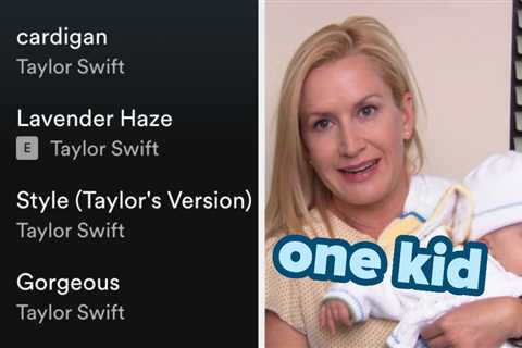 Choose Some Fan-Favorite Taylor Swift Songs To Find Out How Many Kids You'll Have