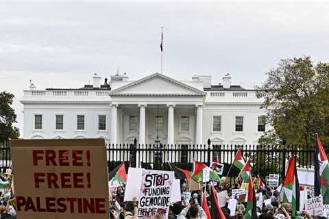 Pro-Palestine Protesters Flood D.C., Gather Outside White House