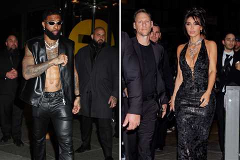 Kim Kardashian Attends Odell Beckham Jr.'s Birthday