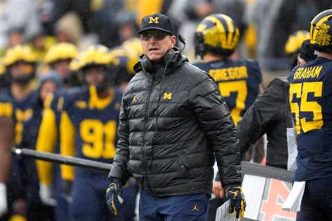 Jim Harbaugh not coaching Michigan as school doesn’t receive injunction ruling in time