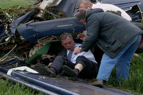 'I’m A Celeb’s Grace Dent made sick ‘jokes’ about co-star Nigel Farage’s near-fatal plane crash'