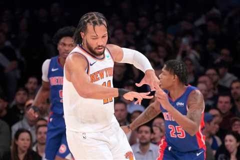 Jalen Brunson’s 42-point night propels Knicks past lowly Pistons
