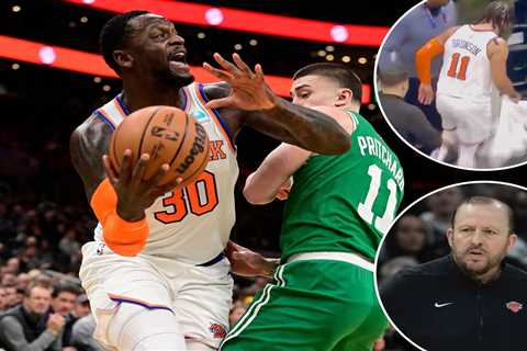 Jalen Brunson injury threatens to make treacherous Knicks stretch that much harder