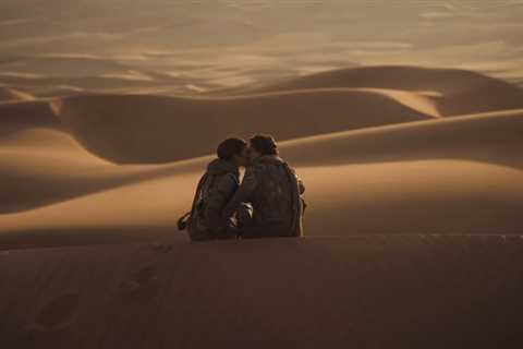 Zendaya & Timothée Chalamet Share a Kiss in High Intensity ‘Dune: Part Two’ Trailer
