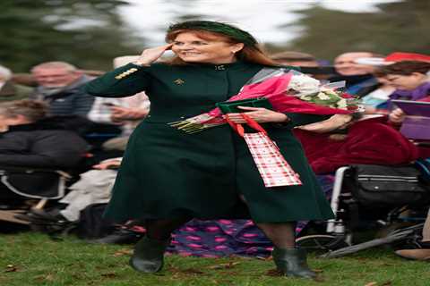Sarah Ferguson Spotted on Royal Christmas Service Walk for the First Time in 30 Years