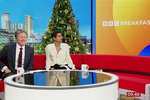BBC Breakfast's Naga Munchetty playfully scolds co-stars for leaving her out of 'show tradition'
