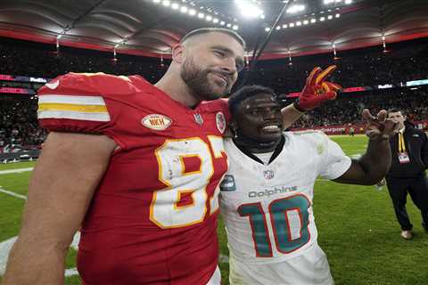 Travis Kelce too busy with Taylor Swift to return my texts: Tyreek Hill
