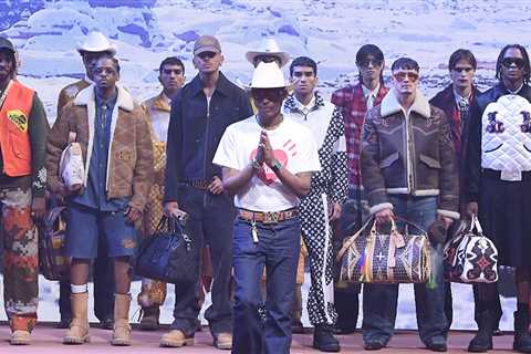 Pharrell Williams Unveils Western Cowboy-Themed Louis Vuitton Collection