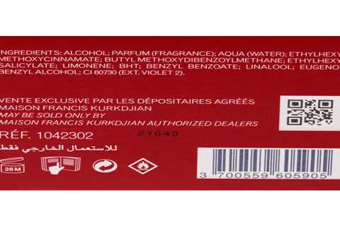Maison Francis Kurkdjian Baccarat Rouge 540 Pure Perfume Review