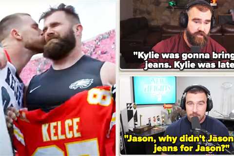 Travis And Jason Kelce Have So Many Wholesome And Hilarious Moments Together, So Here Are 25 Of The ..