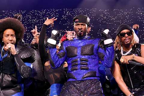 Usher Joined By Alicia Keys, Luda & Lil Jon For Super Bowl Halftime Show