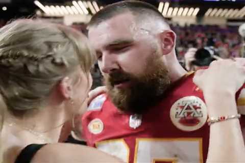 What Taylor Swift, Travis Kelce told each other in touching Super Bowl moment
