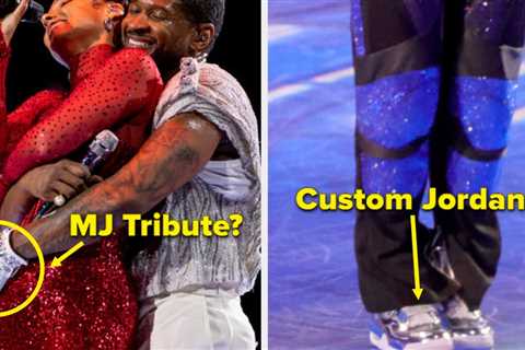 Usher's Custom Jordans, Alicia Keys' Vocal Slip, And Everything Else I Noticed Watching The Super..