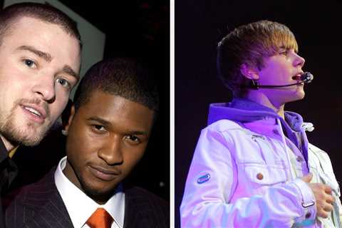 Usher Recalled Battling Justin Timberlake In A “Bidding War” To Sign Justin Bieber Back In 2008