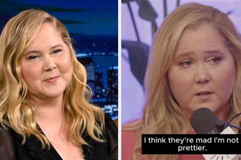 Amy Schumer Said That The People Who Don’t Like Her Are Just “Mad” She’s Not “Thinner” And..