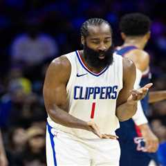 James Harden greeted with loud boos by 76ers fans in first trip back to Philadelphia