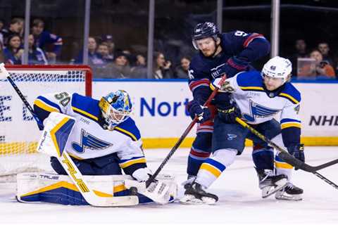 New Rangers, Igor Shesterkin come up big in win over Blues