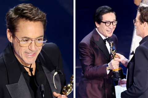 Robert Downey Jr. Is Being Called Out For His “Lack Of Class” After He Appeared To “Blatantly..