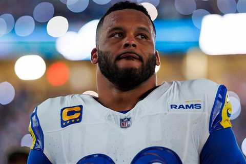 L.A. Rams' Aaron Donald Retires