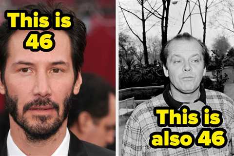 From Keanu Reeves To Dolly Parton: Here's What 46 Years Old Looks Like On 65 Different Celebrities