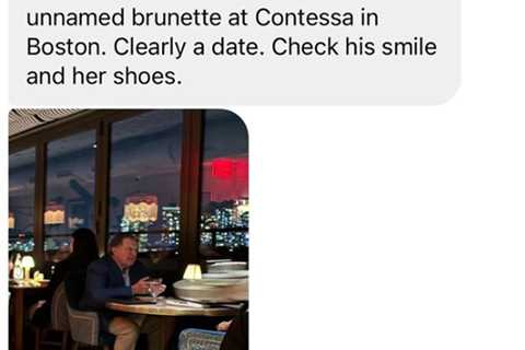 Bill Belichick spotted with mystery brunette in Boston: ‘Clearly a date’