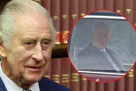 King Charles Surfaces Leaving Windsor Castle Amid Russian Death Hoax