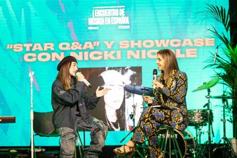 Nicki Nicole Headlines First Billboard Spanish-Language Music Forum in Madrid