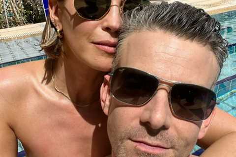 Rachel Stevens looks loved up on holiday in rare picture with Dancing On Ice star boyfriend