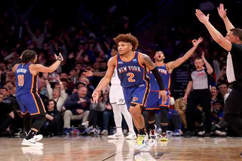Knicks’ Miles McBride exudes ‘mental toughness’ in stellar 48-minute effort