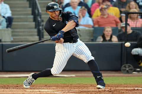 Yankees’ Giancarlo Stanton 118.7 mph line drive as hot spring continues