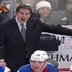 Rangers coach Peter Laviolette set for run of reunions, starting with Capitals