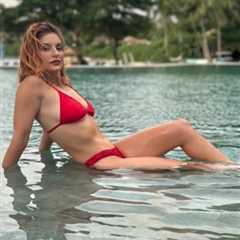 Noughties TV Star Stuns in Red Bikini 17 Years Later