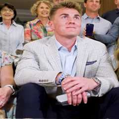 How Bo Nix and his wife reacted to Broncos’ pick in 2024 NFL Draft